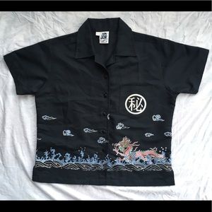 Kennington printed shirt. Women’s M 90s